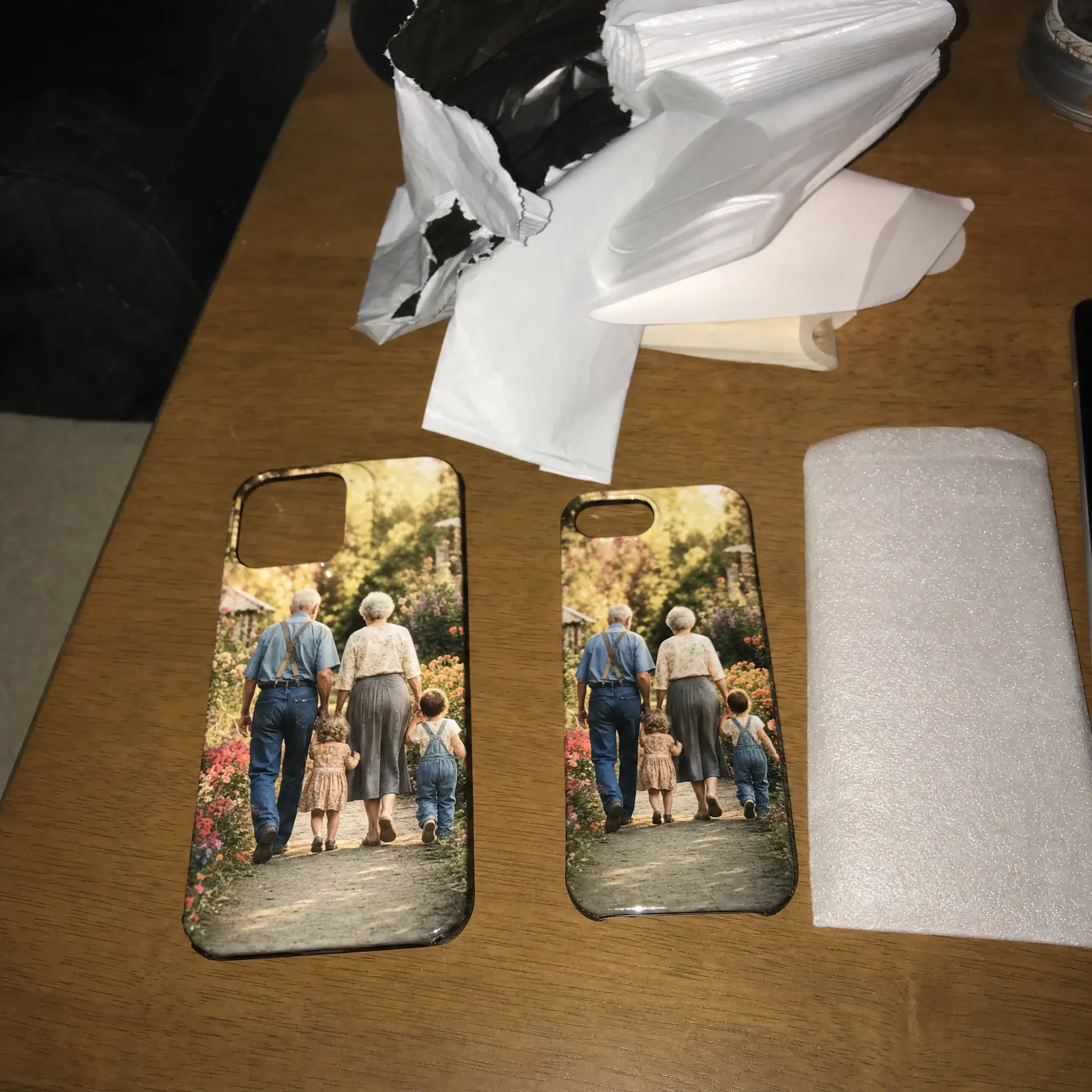 Handyhüllen mit Familienfoto-Design